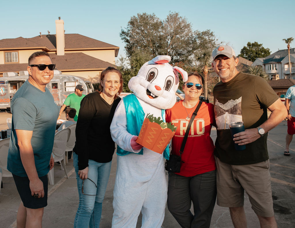 Neighborhood event moment