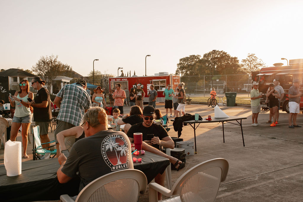 Neighborhood event moment
